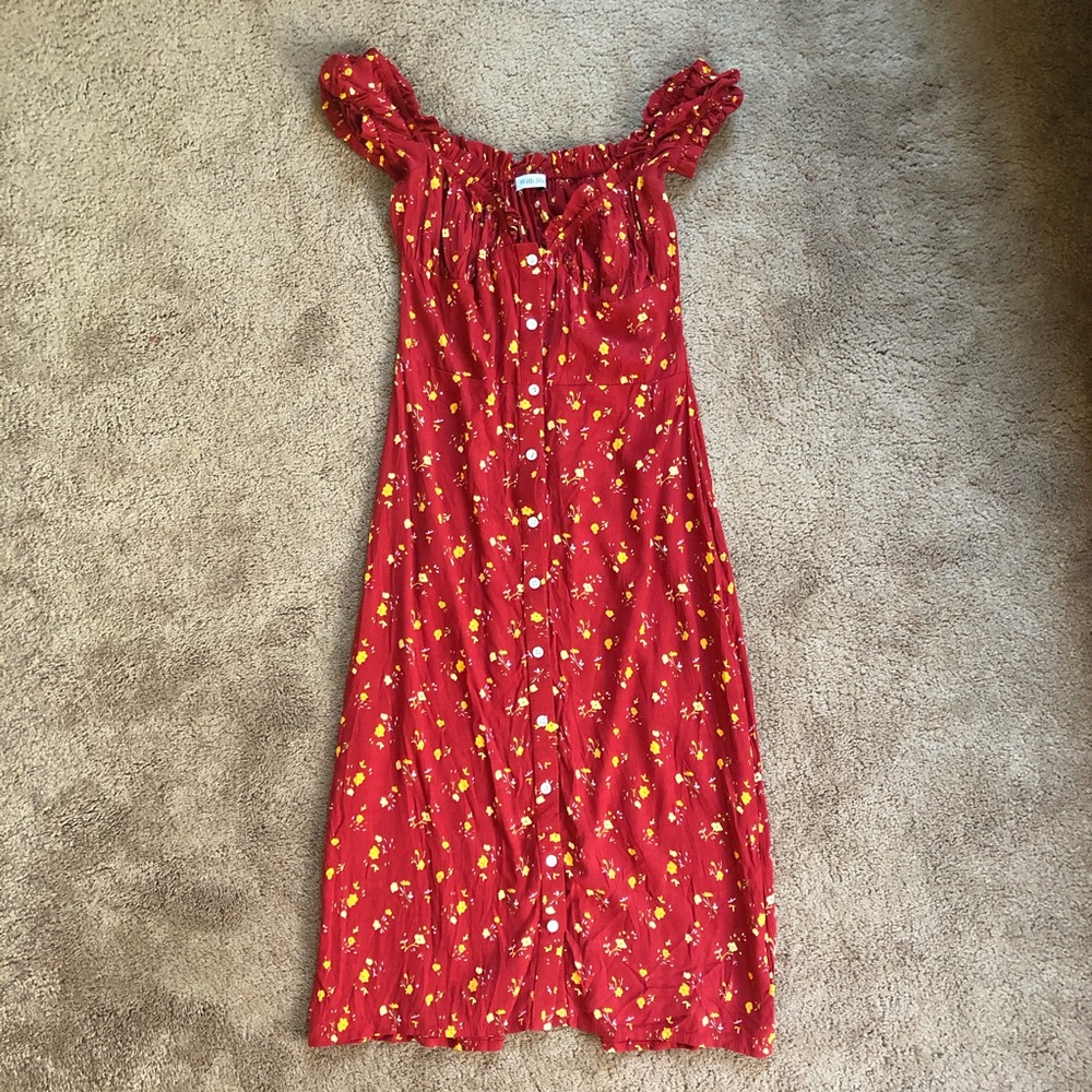 With Jean Emelie dress